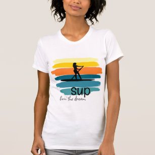 Stand Up Paddle Board SUP Design T-Shirt