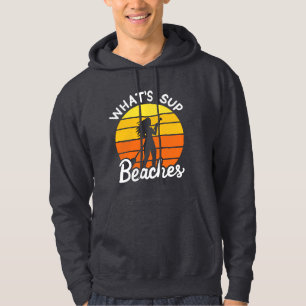 Stand Up Paddle Boarding River Boating Hoodie