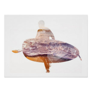 Stand up paddle poster