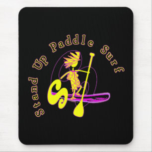 Stand Up Paddle Surf Mouse Pad