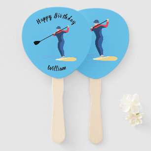 Stand-up Paddleboarding Hand Fan
