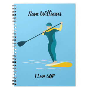 Stand-up Paddleboarding Notebook