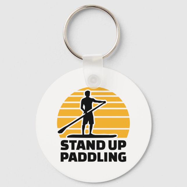 Stand up paddling key ring (Front)