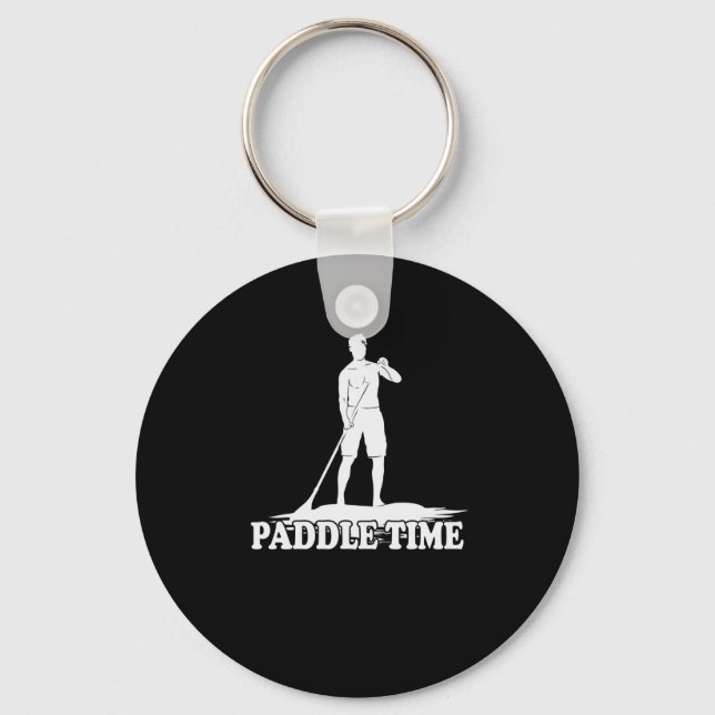 Stand up Paddling "Paddle Time" Key Ring (Front)