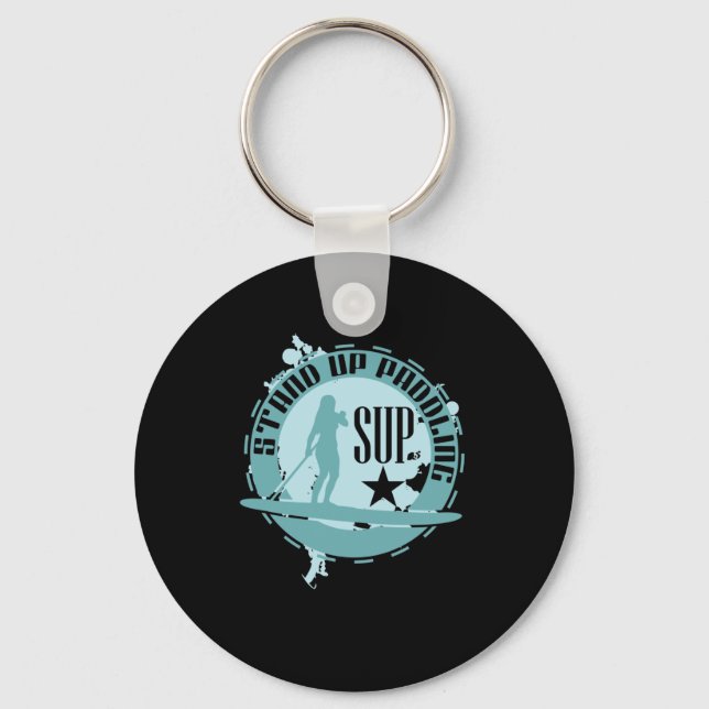 Stand Up Paddling "SUP" Key Ring (Front)