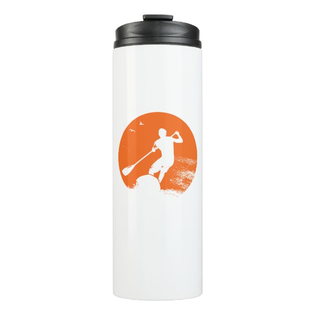 Stand Up Paddling Surfer Thermal Tumbler (Front)