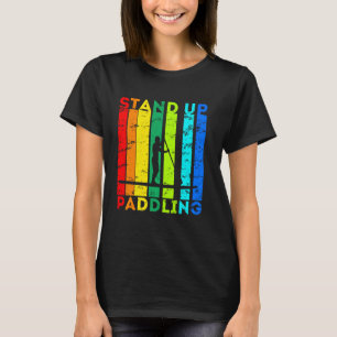 Stand Up Paddling Vintage Paddle Board SUP T-Shirt