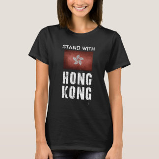 stand with hong kong women shirt
