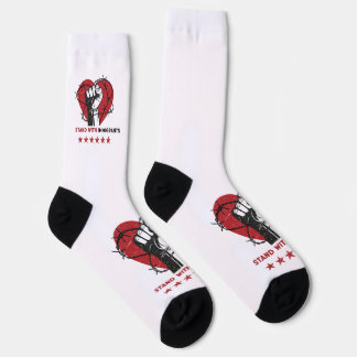 STAND WITH IMMIGRANTS SOCKS