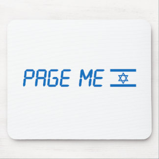 Stand with Israel mouse pad