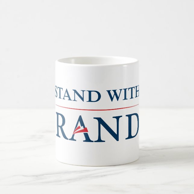Stand With Rand Coffee Mug (Center)