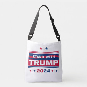 Stand with Trump~2024~MAGA Crossbody Bag