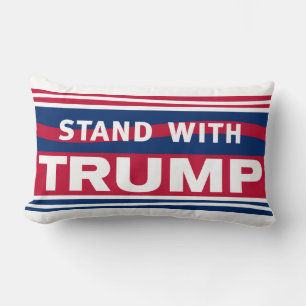 Stand with Trump~2024~MAGA Lumbar Cushion