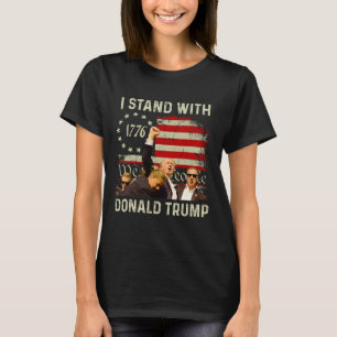 Stand With Trump Funny Trump 2024 T-Shirt
