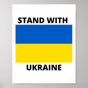 Stand With Ukraine 1  Poster