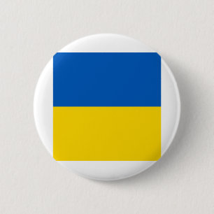 STAND WITH UKRAINE! 6 CM ROUND BADGE