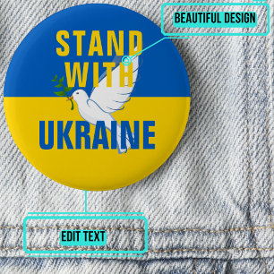 Stand With Ukraine Button