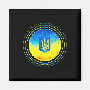 Stand With Ukraine Flag Anti-putin Ukraine Ukraini Magnet