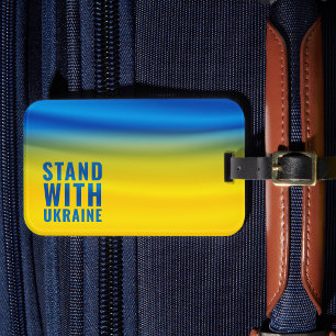 Stand with Ukraine Luggage Tag