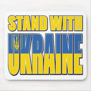Stand-With-Ukraine Mouse Pad