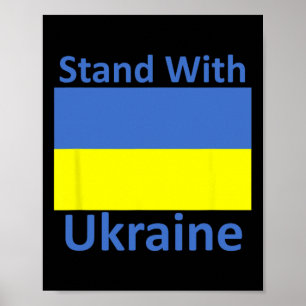 Stand With Ukraine Poster