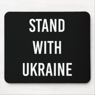 Stand With Ukraine Project Ukraine Now Mouse Pad
