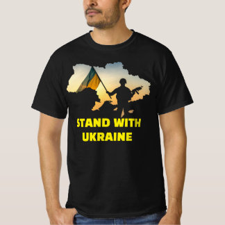 Stand with Ukraine – Support & Solidarity T-Shirt