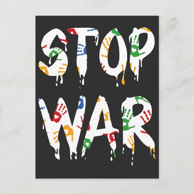 Stand with Ukraine T-shirt, Ukraine Postcard (Front)