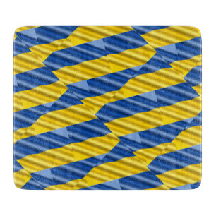 Stand with Ukraine, Ukraine Inspired, Peace No War Cutting Board