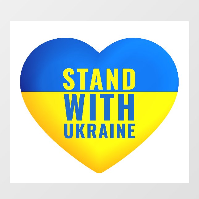 Stand with Ukraine. UKRAINE support. (Sheet)