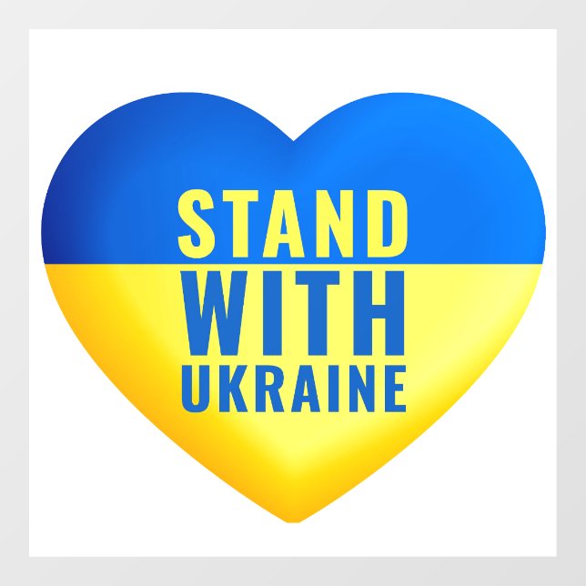 Stand with Ukraine. UKRAINE support. (Sheet)
