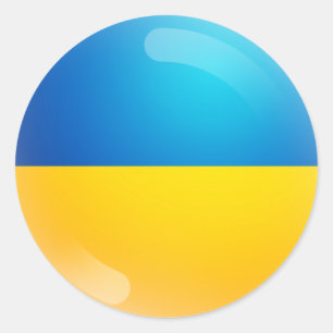 Stand With Ukraine   Ukrainian Flag Sticker