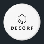 Standard, 2 1/4 Inch Circle Magnet<br><div class="desc">Standard,  2 1/4 Inch Circle Magnet With Logo</div>