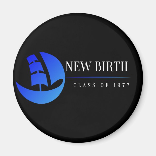 Standard, 2¼ Inch Circle Magnet (Front)