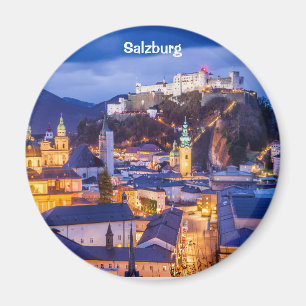 Standard, 2¼ Inch Circle Magnet Salzburg