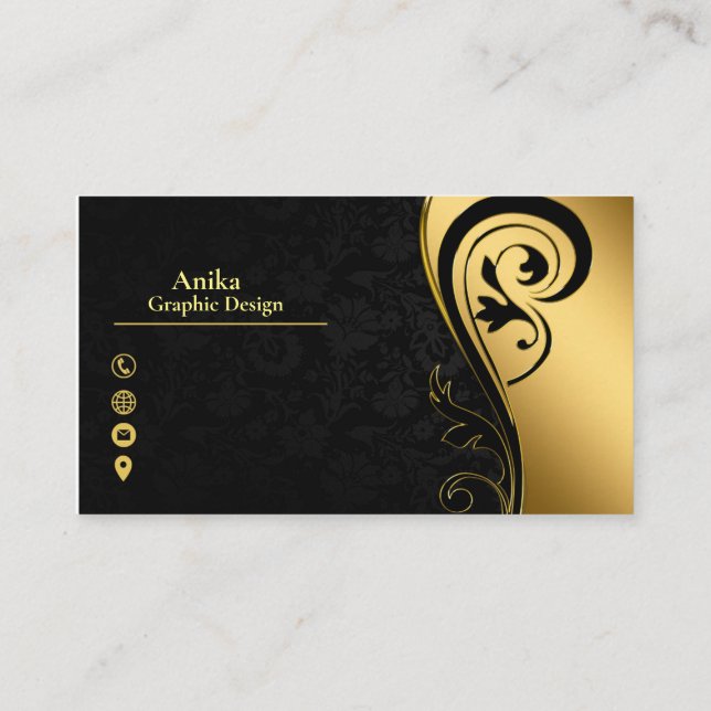 Standard, 3.5" x 2.0" Business Card (Back)