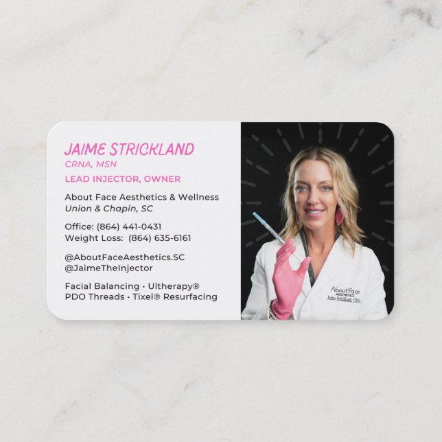 Standard, 3.5" x 2.0" Business Card (Back)