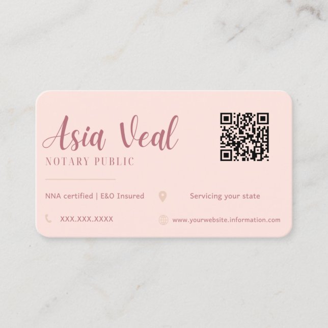 Standard, 3.5" x 2.0" Business Card (Front)