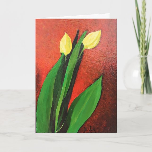 Standard, 5" x 7" Folded Greeting Card BLANK (Front)