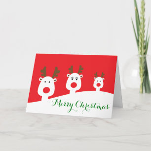 Standard (5" x 7"), Standard white envelopes inclu Holiday Card