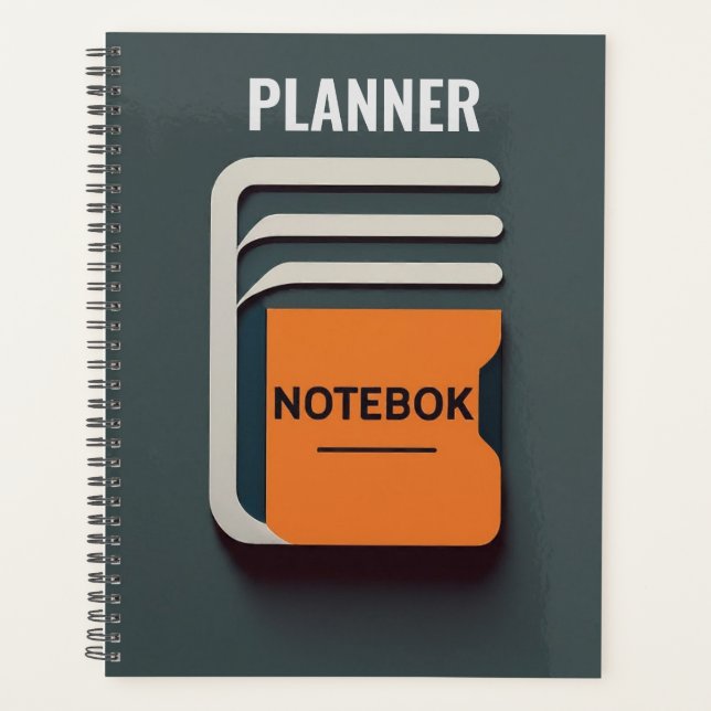 Standard (8.5" x 11") Planner (Front)