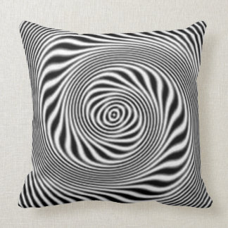 standard abestrato the black person and white cushion