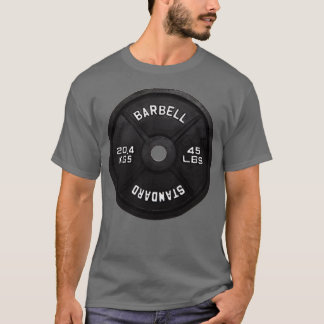 Standard barbell plate 45 LBS  T-Shirt