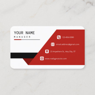 Standard Business Card