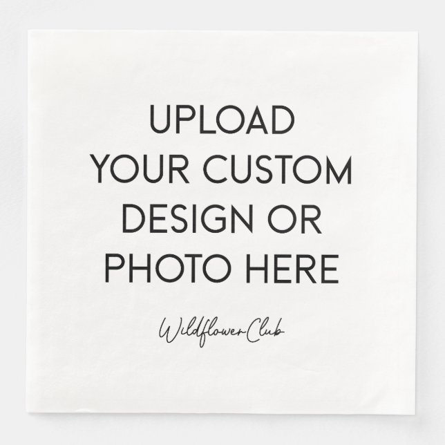 Standard Dinner Napkin - 8" (Front)