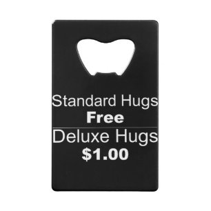 Standard, Hugs, Free Deluxe Hugs, $1.00, Joke, Fun