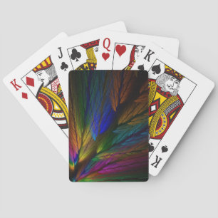 Standard Index Playing Cards Abstract Fractal