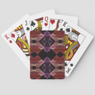 Standard Index Playing Crds Abstract Fractal Desig Cards