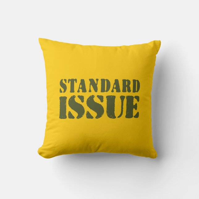STANDARD ISSUE CUSHION (Front)