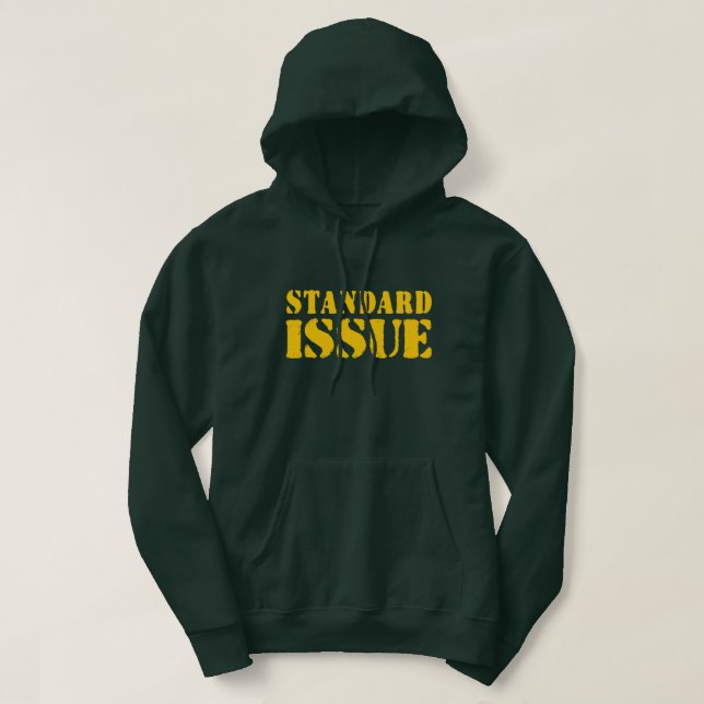 STANDARD ISSUE HOODIE (Design Front)